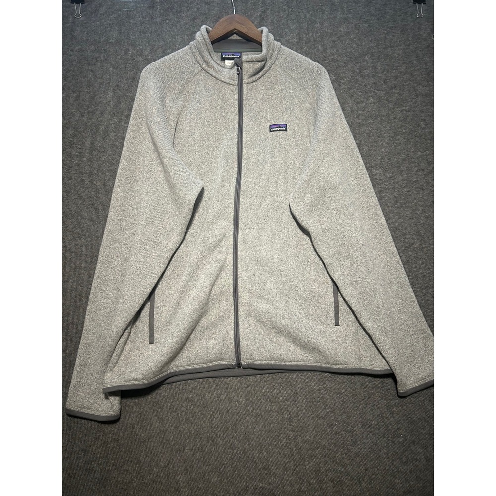 Patagonia full zip better sweater mens size XL pullover logo casual
